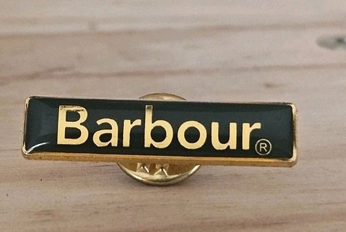 Barbour pin badge - barbour,