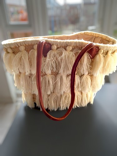 Bag moroccan straw rafia - moroccan,