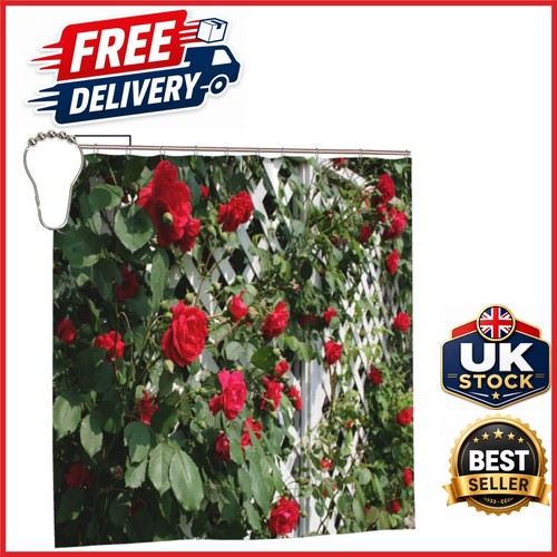 Floral shower curtain x - floral,