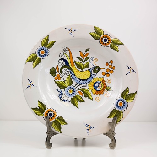 Spanish talavera pottery plate - spanish,