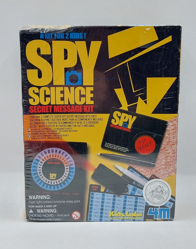 Spy science secret - secret, message