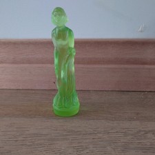 Antique Frosted Green Uranium