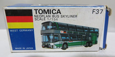 Tomica Blue Box Foreign Car Series F37 Neoplan Bus Skyliner 1:154 scale