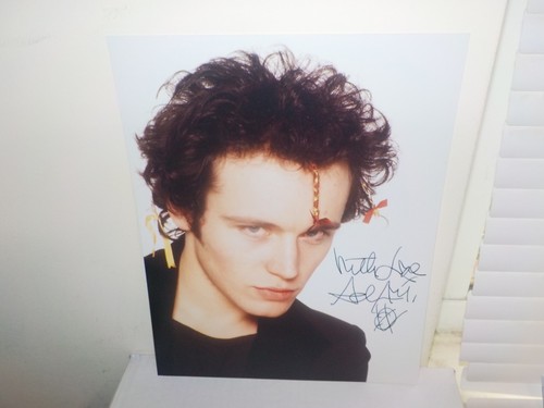 Adam ant signed inscribed - adam,