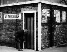 The door of an air raid