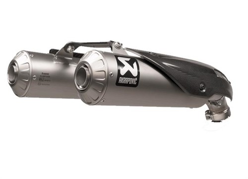 Akrapovic exhaust titanium - akrapovic,