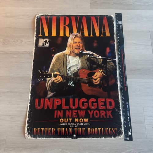 Vtg nirvana poster geffen 1994 - vtg,