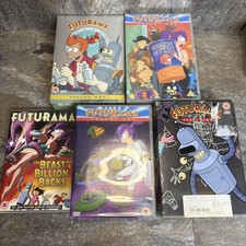 Futurama DVD Bundle Season 1,2,3,4 & Beast Billion Backs