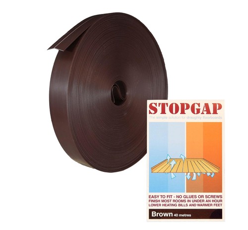 Brown floorboard gap filler - brown,