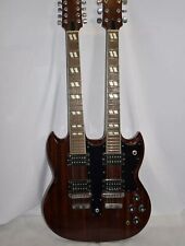 Luthier Made EDS 1275 Double Neck Guitar Seymour Duncan Schaller Old Woods Tone