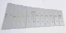 Vintage Metal Xylophone Wooden Bars / Notes