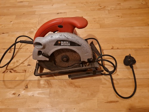 Black decker circular saw - black,