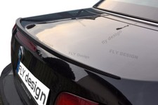 Fits BMW E30 3 Series, tuning spoiler carbon look rear spoiler slim lip flap 