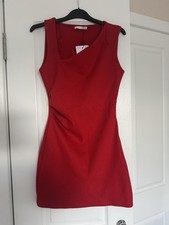 Zara Women's Red Mini Dress