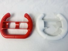 Mario Kart Wii Steering Racing Wheels x 2 - White And Red