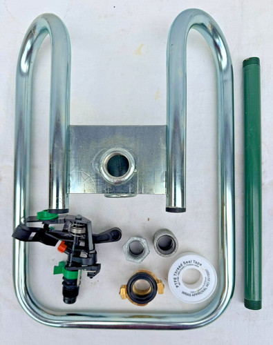 Metal sled base - with, fittings