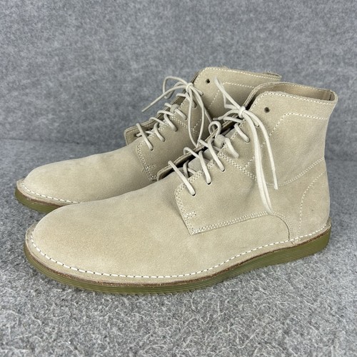 Clarks suede ankle boots - suede, mens