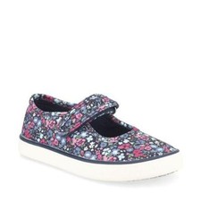 Girls  Navy Blue Floral