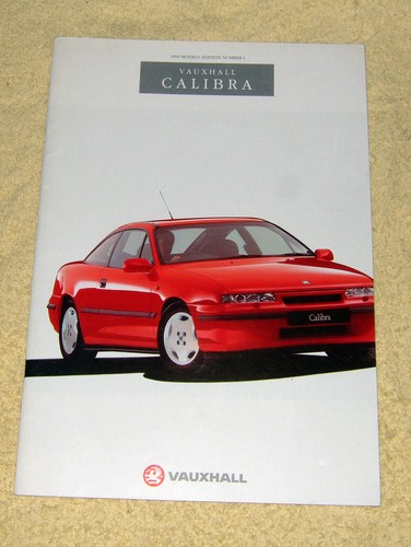Vauxhall calibra range 1990 - vauxhall,