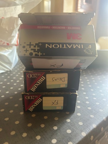 Sampe disks for roland w30 - for,