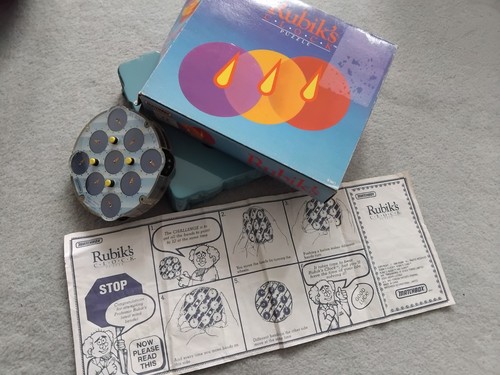 Vintage 1980s rubiks clock - vintage,