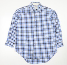 T.M. Lewin Men's Blue Check