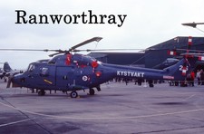 Orig Helicopter slide 216 Westland Lynx Mk.86 Royal Norwegian A.F. Yeov 198#2023