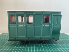 Two compartment Coach Third and Guard, Garden railway, 16mm scale,  SM45 G Gauge