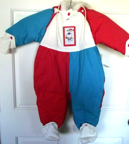 Vintage new infant snowsuit - vintage,
