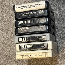 Lot Of 7, 70s-1980 8-Tracks