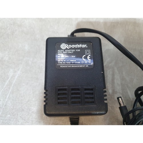 Roadstar power adapter - roadstar,