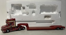 CORGI 1:50 CC12810 SCANIA TORPEDO SANDY KYDD CAB LOW LOADER KING TRUCK SET B