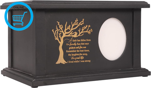 Wooden urns for human - human, ashes
