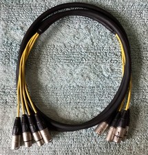 Audio Multicore / XLR to XLR / Canford FSJ-4 Digital & Analogue Cable / AES