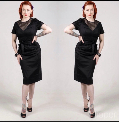 Retro vintage 50s sty black - retro,
