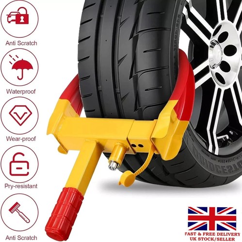 Caravan wheel clamp lock - wheel, heavy