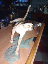'CHEETAH RUNNING ' - 55414 = SHERRATT & SIMPSON - FIGURE - EXCELLENT CONDITION