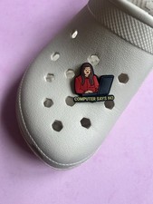 Computer Says No Croc Charm Shoe Footwear Fashion Accessories  