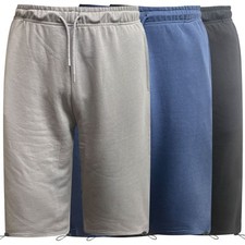 Mens Jersey Shorts Long Baggy