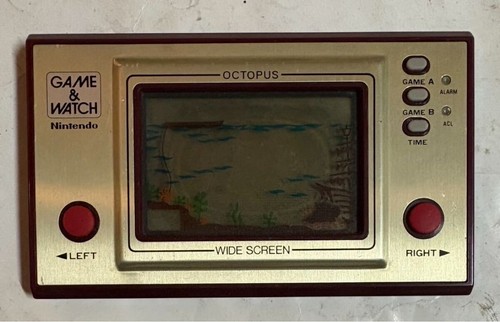 Vintage game watch octopus - vintage,