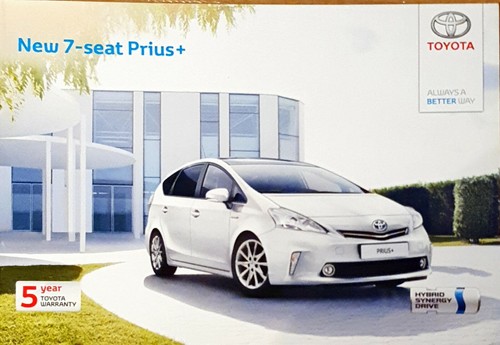 Toyota prius plus - plus, 7-seater