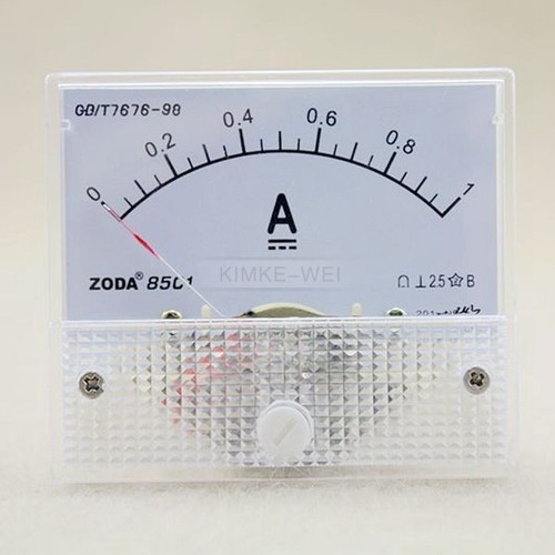 Analog amp meter - dc,