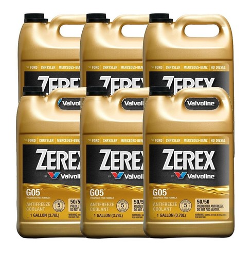 Zerex gallons coolant - 6,