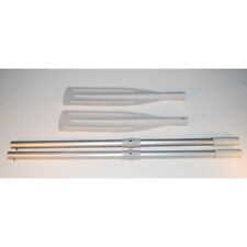 NEW PAIR OAR ALUMINIUM with hole Rib Sib Inflatable Boat oars Honwave Sun Sport