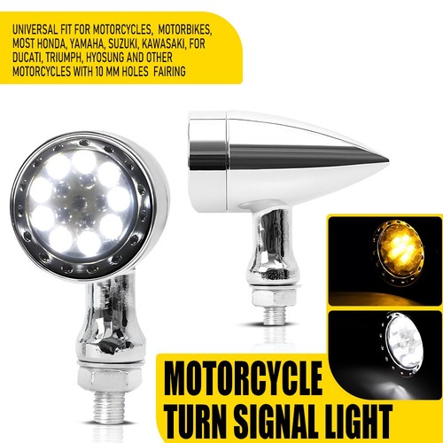 2pcs motorcycle led turn - 2pcs,