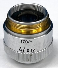 Leitz 4/0.12 170/- Objective Lens