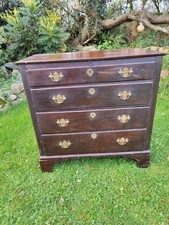 Georgian Oak Chest Of Drawers