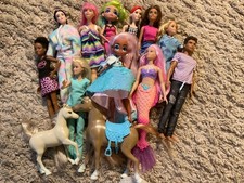 Job lot of Dolls and horses