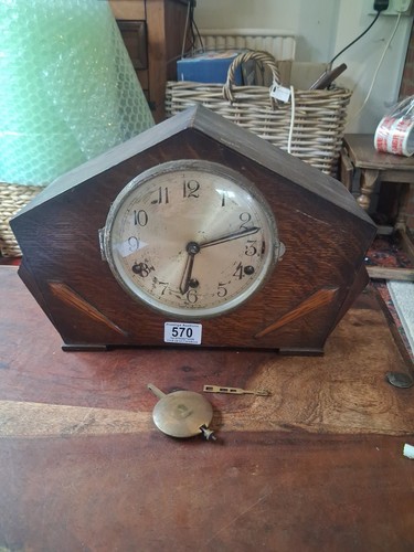 Britannia mantle clock - britannia,