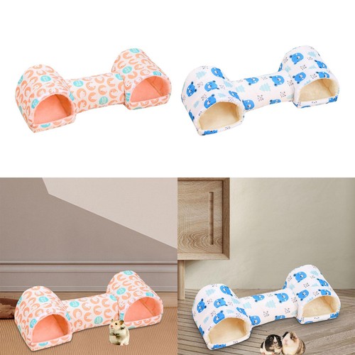 Hamster tunnel bed rabbits toy - bed,